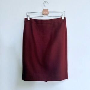 J.Crew Wool No.2 Pencil Skirt